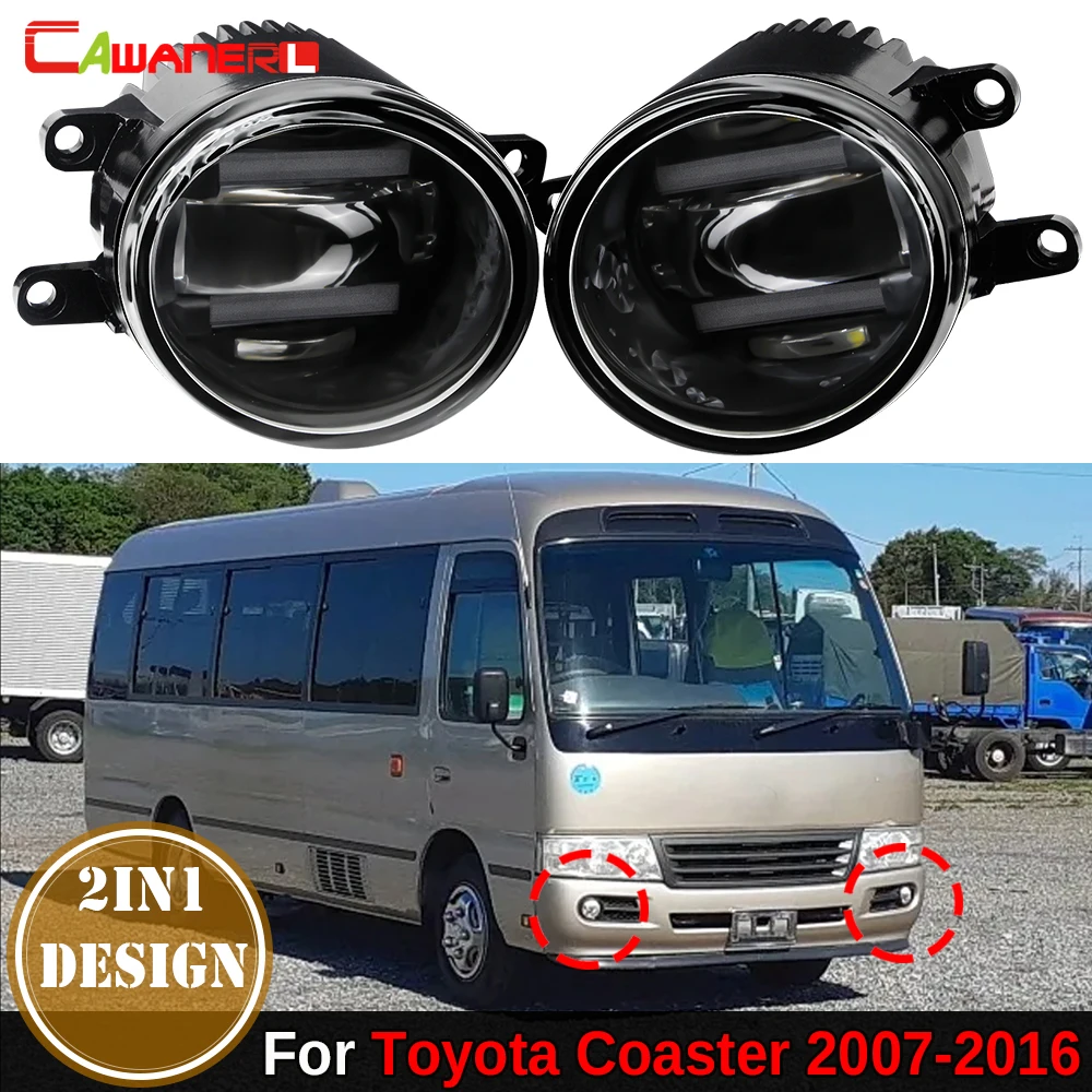 

2 шт., противотуманные фары для Toyota Coaster 2007-2016, 36 Вт