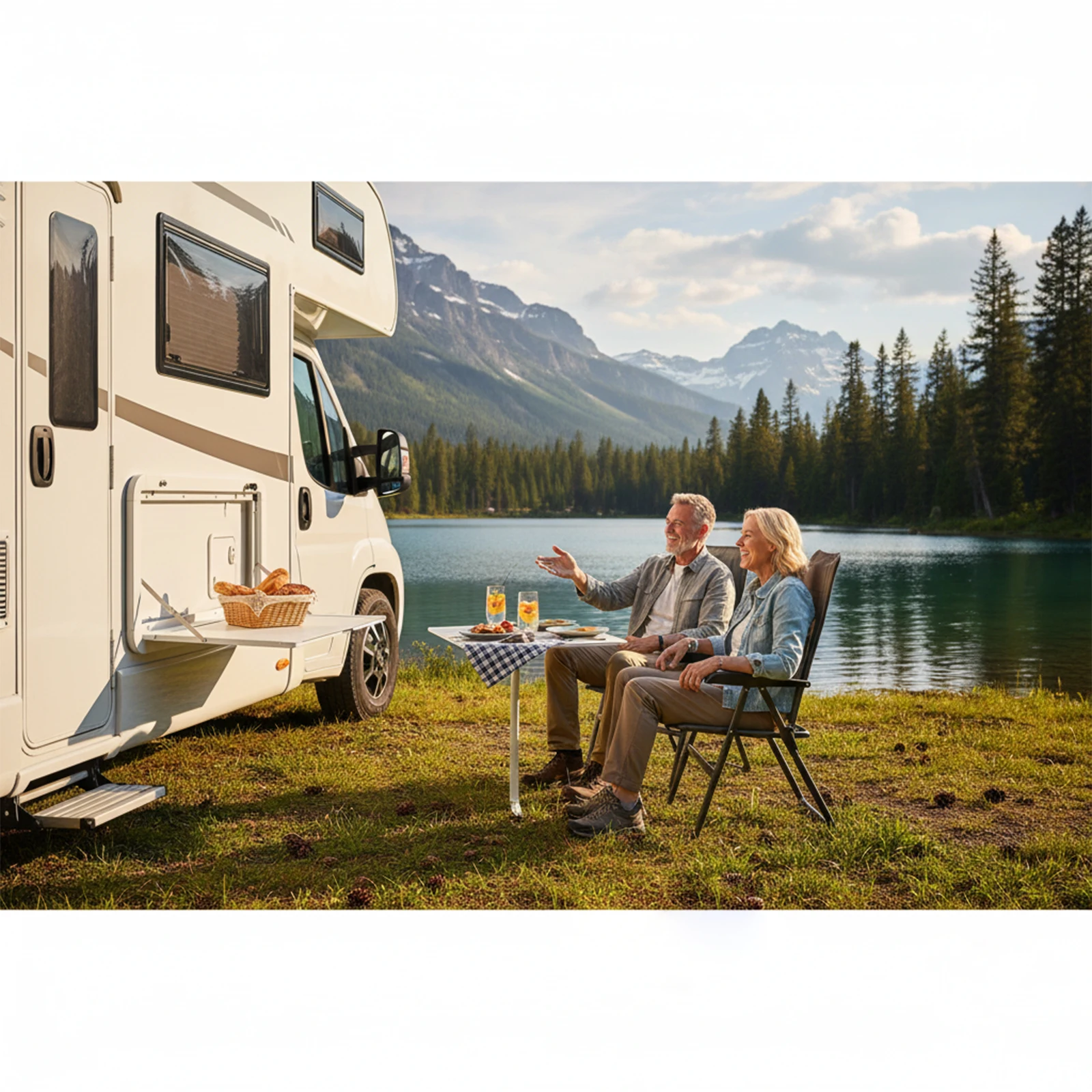 Klappbarer Wohnmobil-Tisch, 80x45CM Campingvan Außen-Picknicktisch zur Wandmontage, Premium Aluminium-Legierung Klapptisch für Wohnmobile – Detail 10