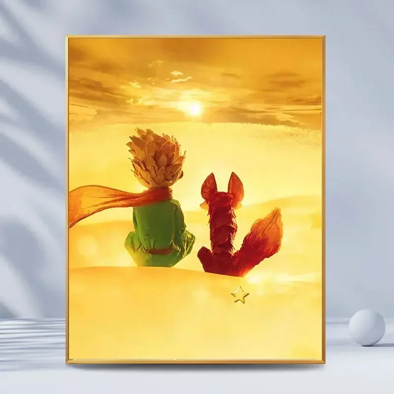 

22080-STB- Diy landscape figures and animals hand-painted digital oil painting set