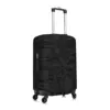 Custom Camo Style Black Military Camouflage Travel Luggage Cover Washable Suitcase Cover Protector Fit 18-32 Inch 2