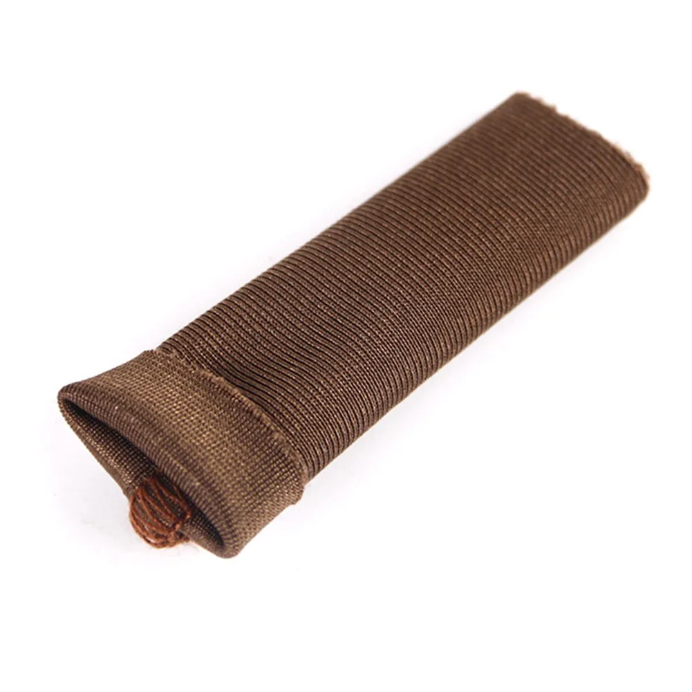 3pcs 6.5*2.5cm Poly Nylon Fly Fishing Stripping Guards Hand Gear Anti Scratch Finger Protector Sleeve For Fishing