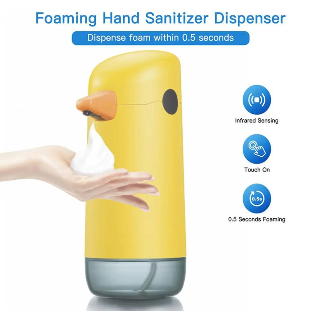 220ml Soap Dispenser  Convenient Rapid Foaming Automatic Soap Dispenser  ABS Automatic Soap Dispenser