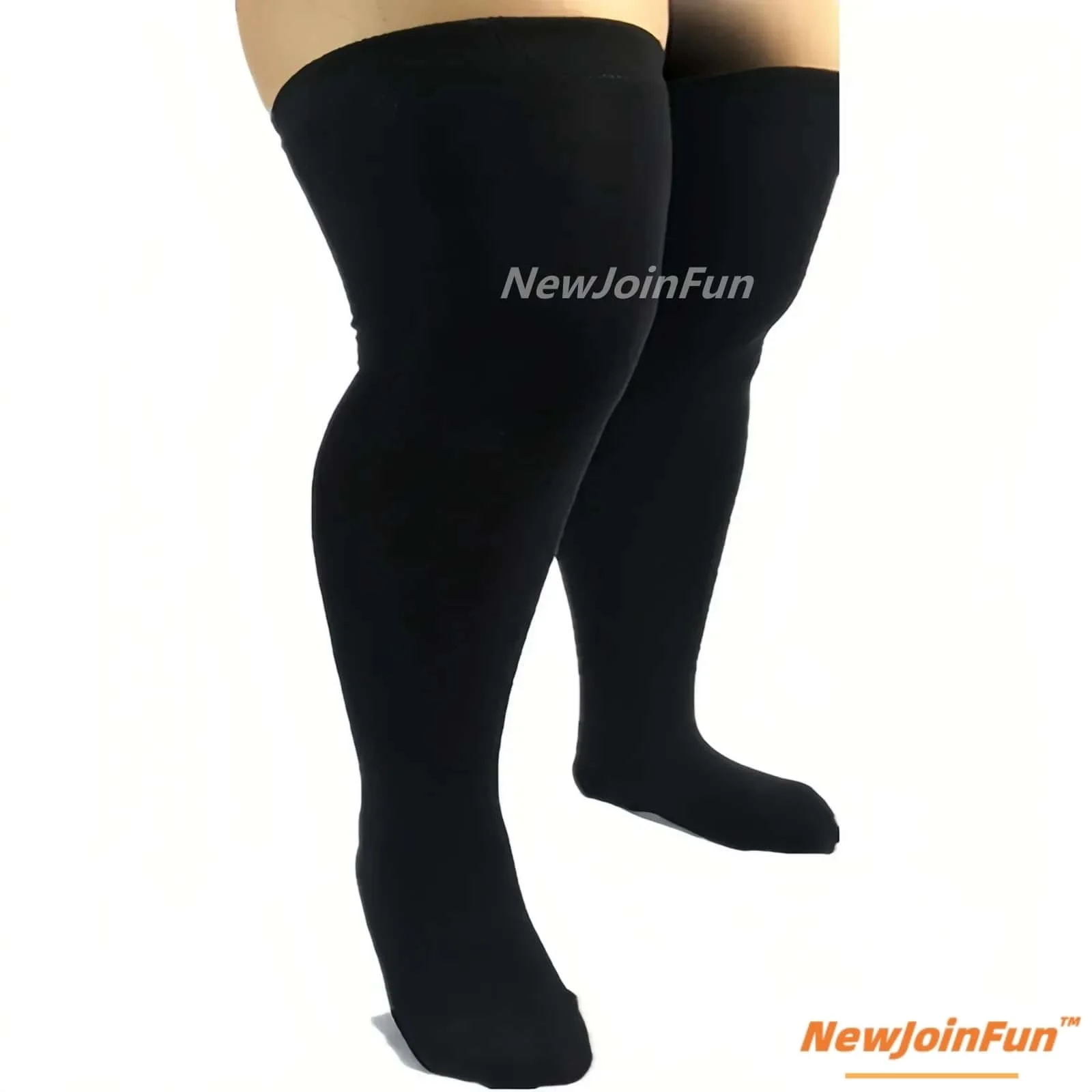 Cozy Striped Over-the-Knee Thigh-High Boot Socks