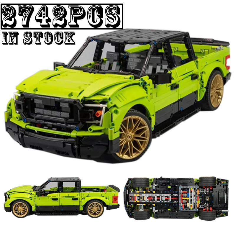 

New MOC-78624 V8 engine F150 Model Fit 42115 Buiding Kit Creators Block Bricks DIY Toys for Kids Birthday Gifts Boys Set