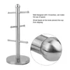Cup Storage Mug Rack Tea Cup Organizer Tree Cup Storage Stainless Steel Mug Rack Tree Shape Storage Tea Cup Holder Organizer 5