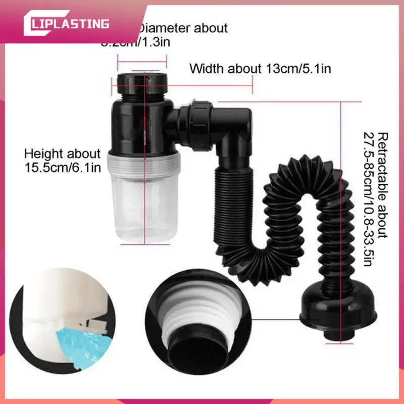Sink Deodorant Launch Pipeline Accessories Kitchen Sink Hose Sink Strainer Drain Pipe Plumbing Washbasin Kitchen Accessories