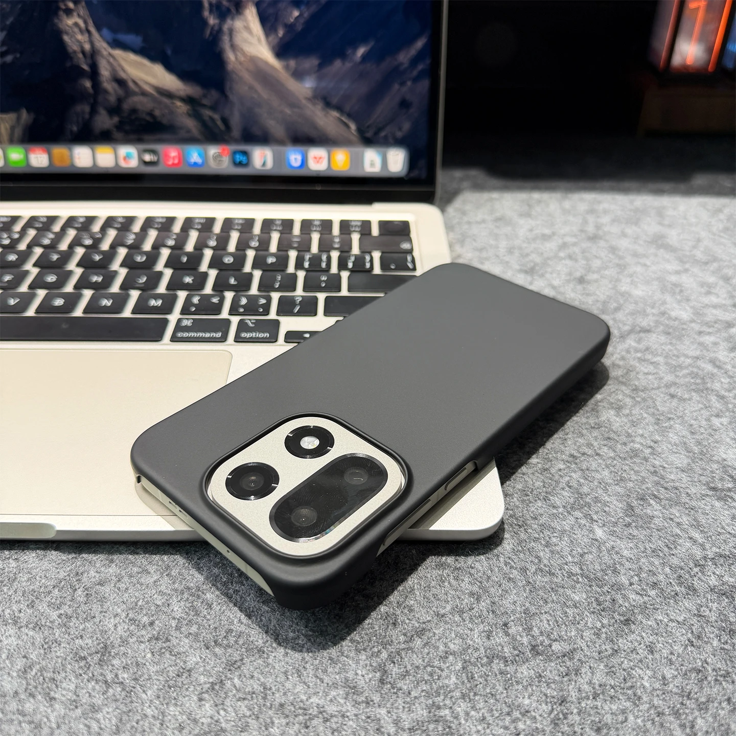 Luxury Matte Frameless PC Back Cover | Shockproof Bumper Case