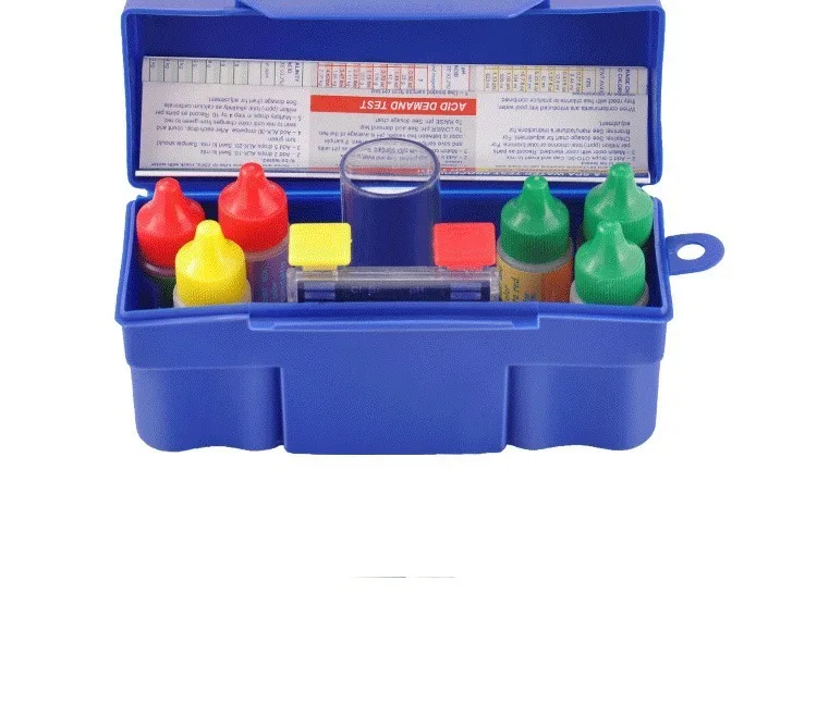 5-Way Test Kit For Pool & SPA Acid Demand Chlorine Total Alkalinity Bromine PH W