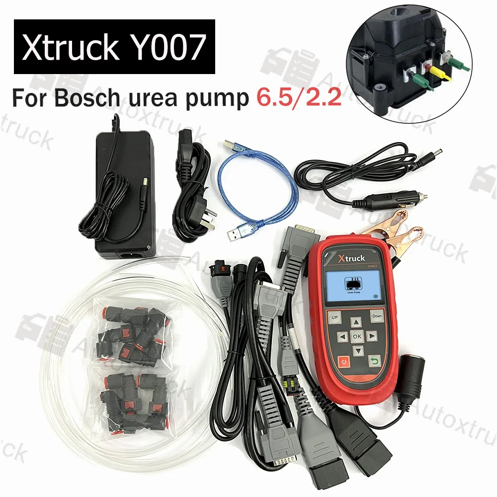 

Xtruck Y007 Urea Pump Diagnostic Tool Support for 6.5/2.2 Urea Pump heavy duty Truck Diesel Vehicle