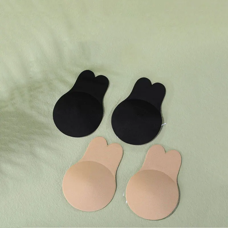 Sexy Underwear Women Sports Bra Women Breast Lifting Stickers Push Up Bras Silicone Invisible Chest Strapless Breast Rabbit Lift Up Tape Nipple Cover Bra Pads