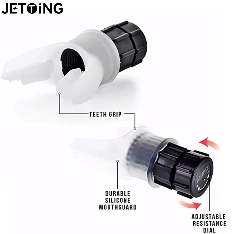 Breathing Trainer Exercise Lung Face Mouthpiece Respirator Fitness Equipment For Household Healthy Care Accessories breathing exerciser breathing trainer