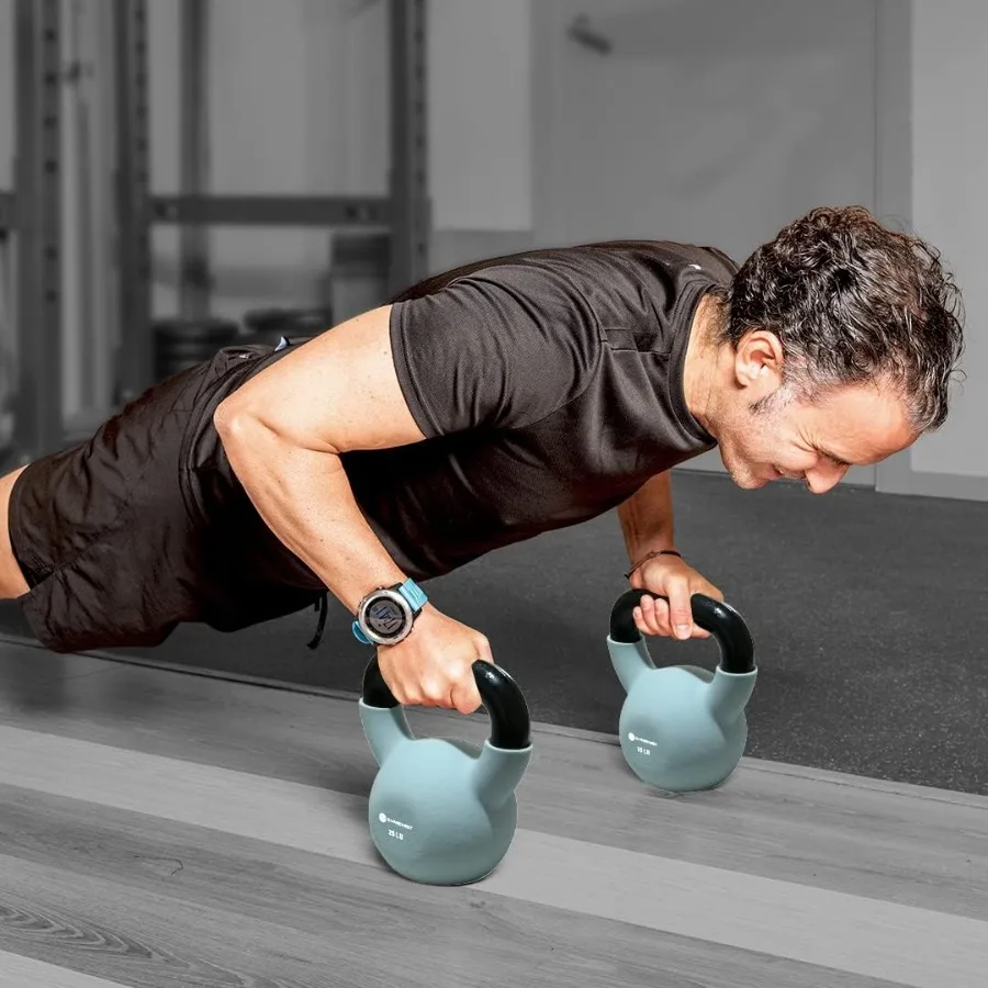 Neoprene Coated Iron Kettlebell 5
