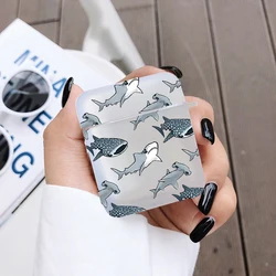 Marine Animal Earphone Case - Ocean Life Theme Fashion Cover for Airpods 3(2021) (-2)