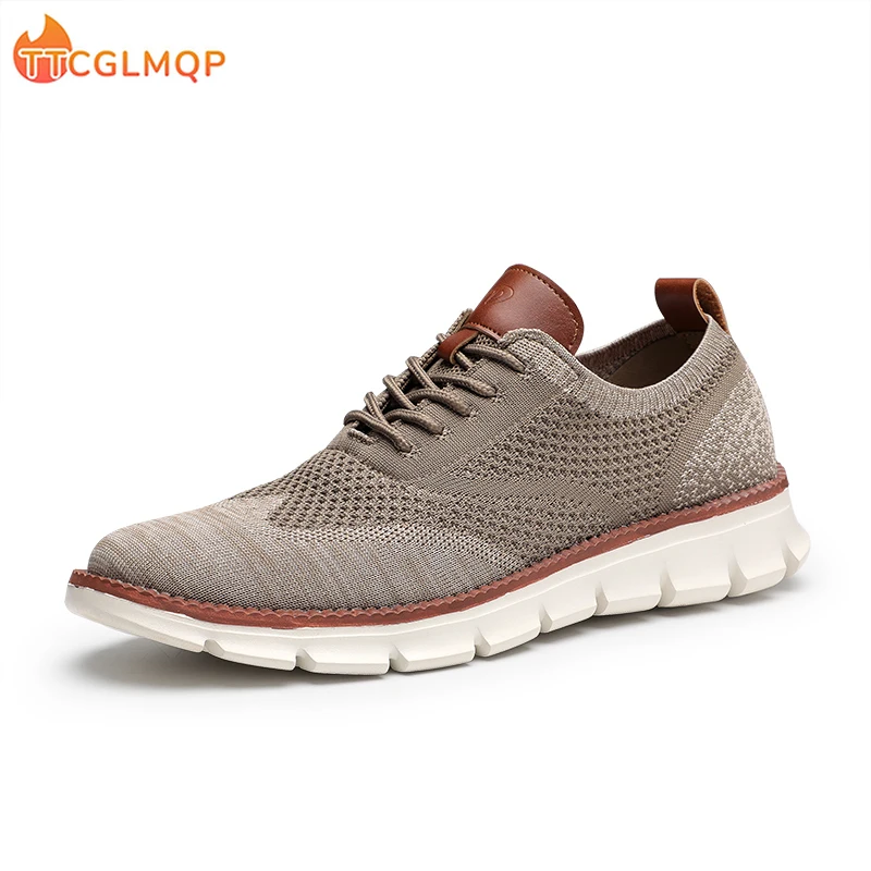 Men's Mesh Casual Shoes Summer Outdoor Sports Fitness Sneakers Fashion Lightweight Breathable Soft Soled Shoes Big Size men sneakers