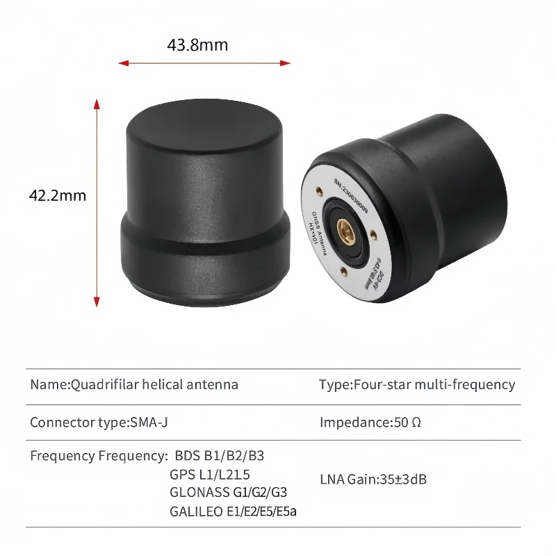 Module GPS UM980 RTK Haute Précision - Antenne Incluse