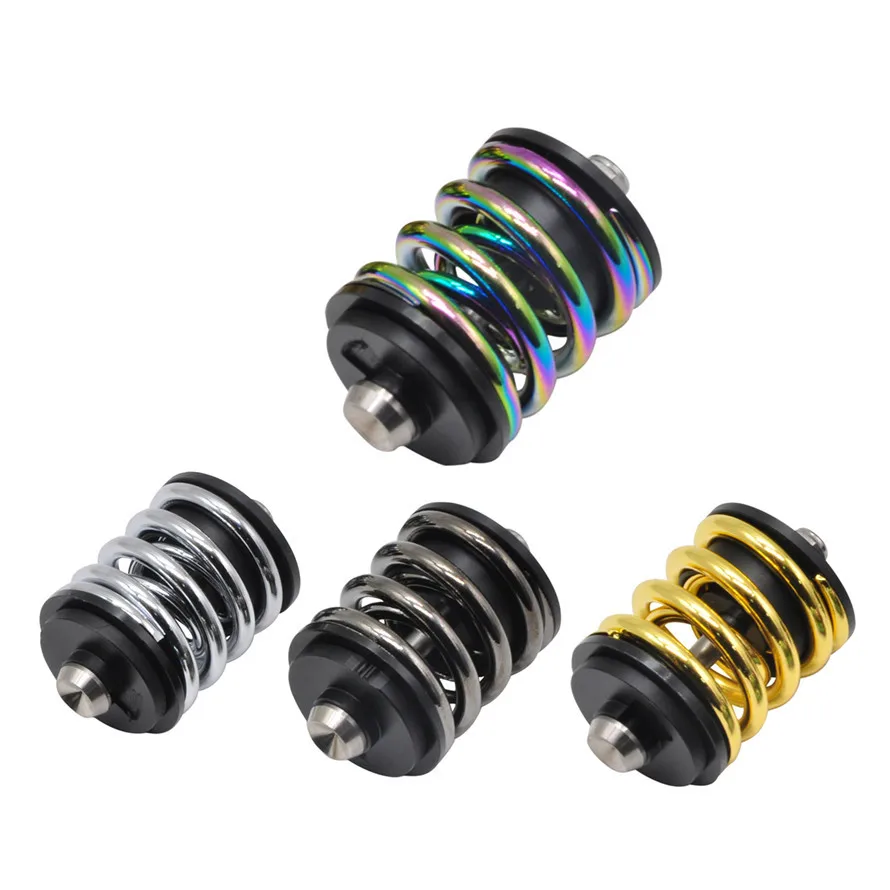 Ammortizzatore Posteriore Per Bicicletta Pieghevole Ammortizzatore Asta A Vite In Titanio Per Brompton 3Sixty Bike Spring Suspension