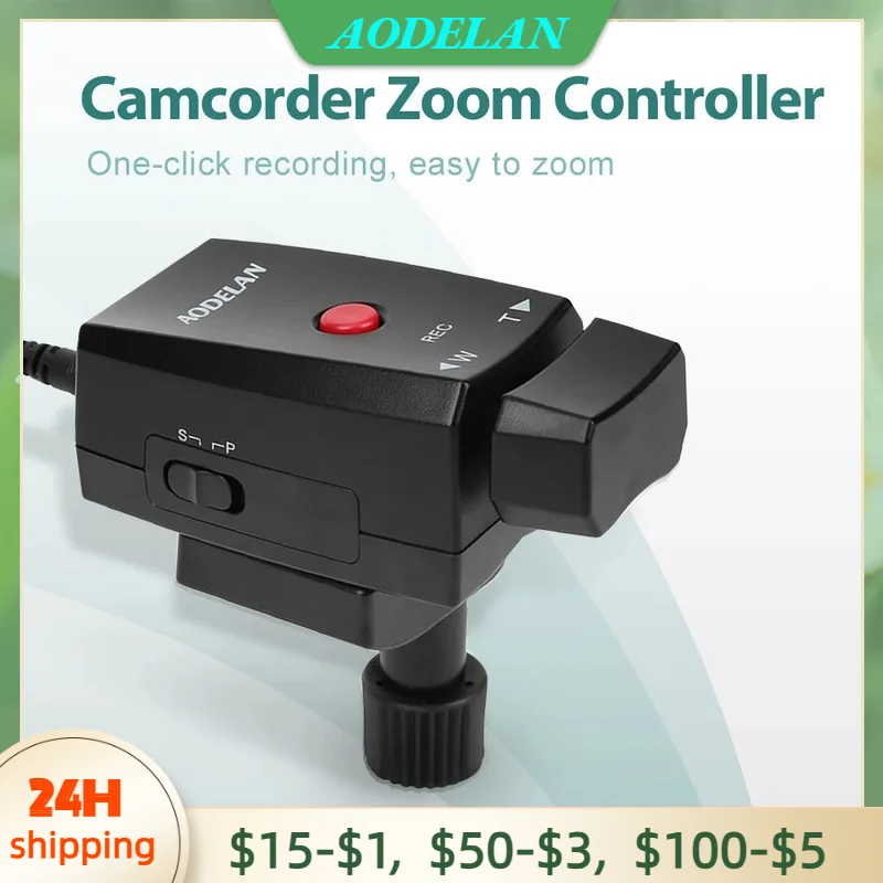 ZC-1 Camcorder Zoom Remote Controller with Lanc/Remote