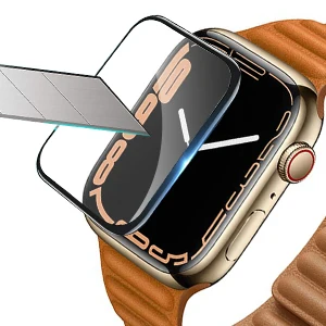 3D Tempered Glass For Apple Watch band 41mm 45mm 42/38mm Film Screen Protector Accessories iwatch Series 7 6 5 4 3 Se 40mm 44mm