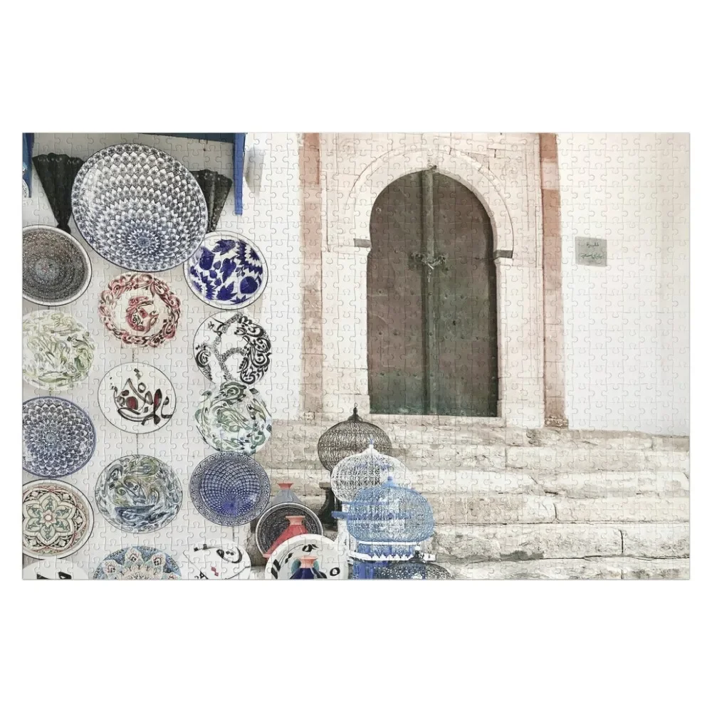 

Посуда и сувениры в Sidi Bou Sad, Тунис, головоломка, пользовательские подарки, деревянные композиции для детей, головоломка