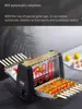 Electric Skewer Machine Household Smokeless Electric Grill Automatic Rotation Household Skewer Tool Electric Grill Barbecue Mach 2