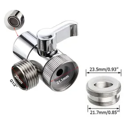 White Silver ABS Self-Cleaning Handheld Bathroom Bidet Sprayer with Nozzle Holder & Hose (H tap valve)