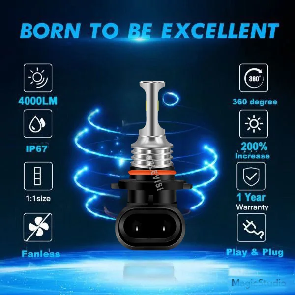 2x 자동차 LED 전구 LED 안개등 안개등 6000K 화이트 변환 Opel Insignia A 2008-2017 Corsa E 2014-2019 bombillas led
