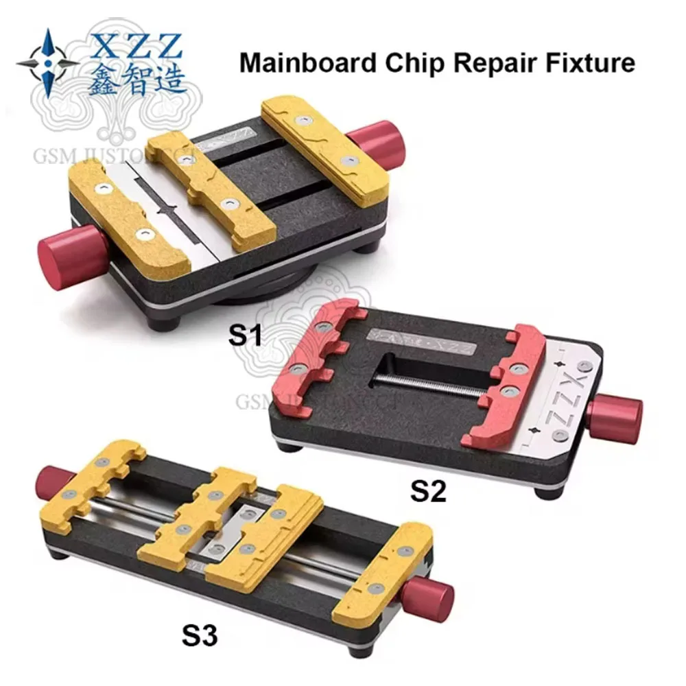 XZZ S1 S2 S3 360 ° 회전식 마더보드 고정 장치 PCB IC 칩 납땜 홀더 클램프 아이폰 정밀 전자 수리 도구