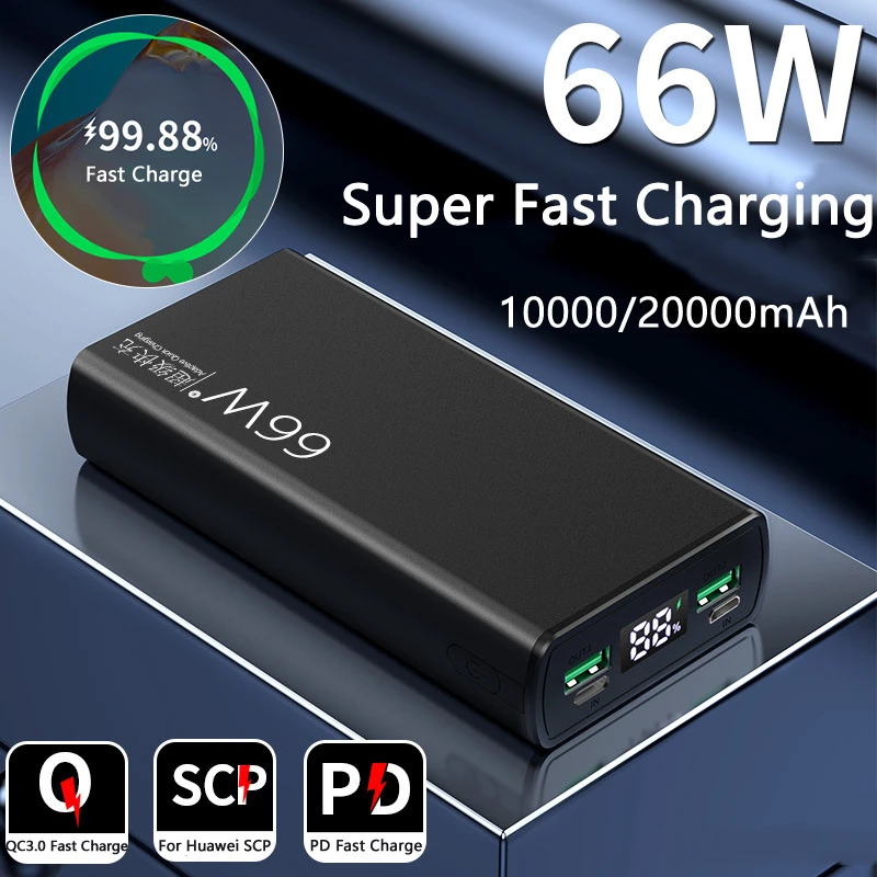 anker mest lol 10000/20000mah Pd 66w Super Fast Charging Power Bank For Huawei P40 P50  Exterbal Battery For Iphone 13 12 X Xiaomi Mi Powerbank - Power Bank -  AliExpress
