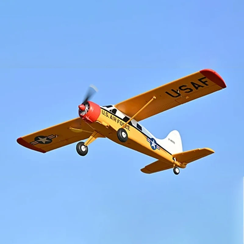 FMS 800mm 비버 초보자용 무선 조종 고정익 전동 비행기 야외 조립식 폼 RC 성인용 장난감 PNP 버전