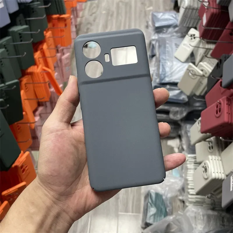 Luxurious Matte Shockproof Thin Back Cover - Stylish Bumper