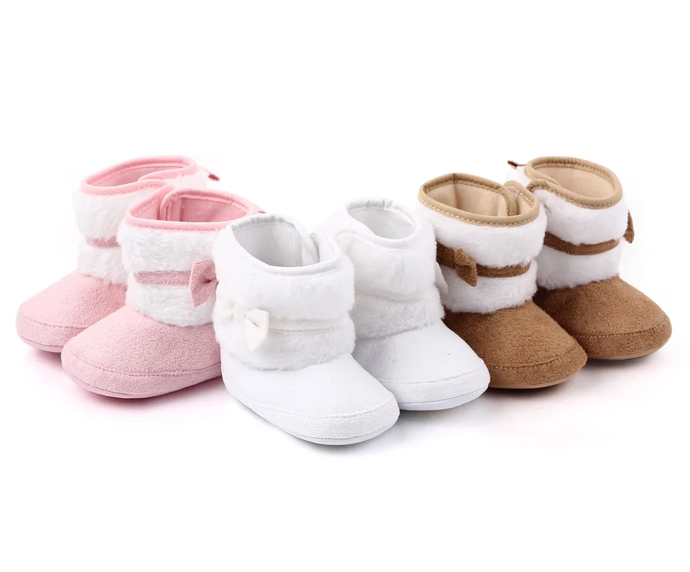 2025 Neue Winter-Babyschuhe für Mädchen, Erste Schritte, Innen- und Außenbereich, für 0-18 Monate, Hochwertige Baby-Baumwollstiefel, Warm und Weich – Detail 4