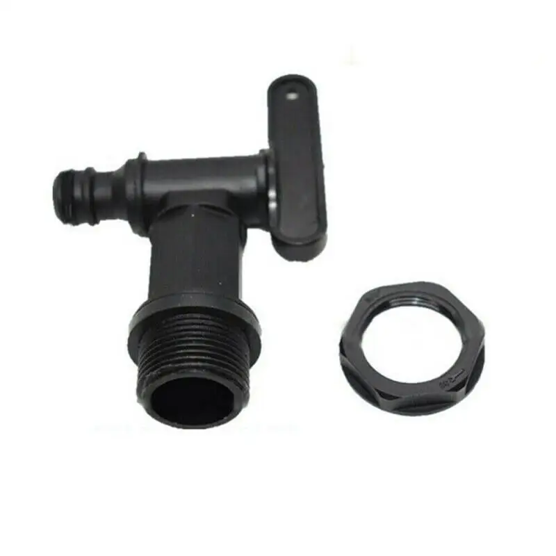Plastic Water Tank Faucet For Rain Brew Garden Hose Connection