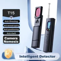 Détecteur de caméra sans fil T15, alarme de protection, capteur de sécurité, détecteur de bugs, GPS RF, traqueur d'objectif de Signal, Scanner de détection pour la sécurité 4