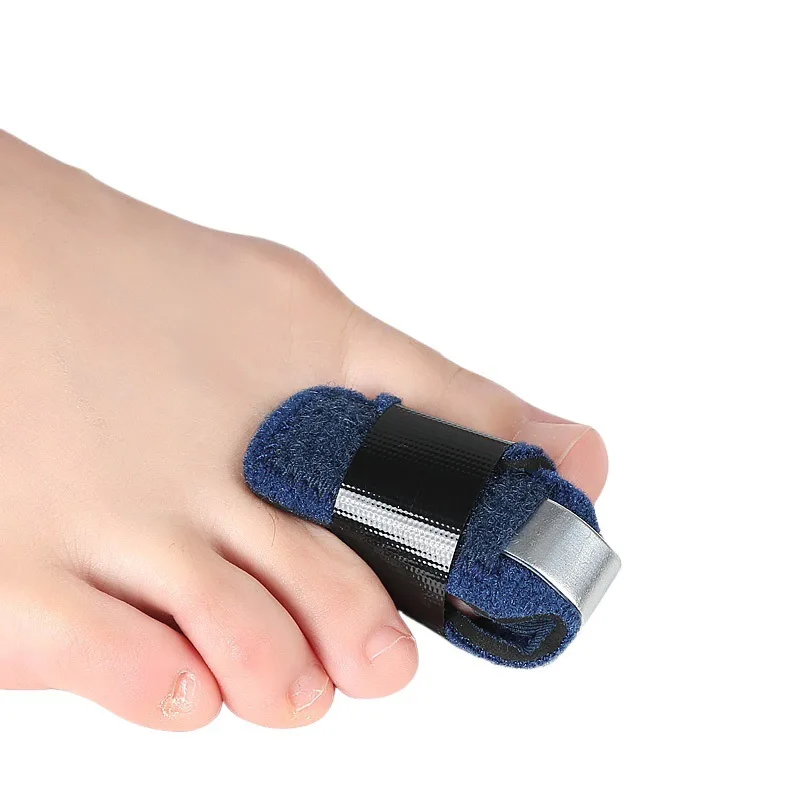 High Quality 1Pc Toe Splint Straightener for Hammer Toe Corrector for Women / Men Brace Hammertoe Splint Wrap Covers Broken