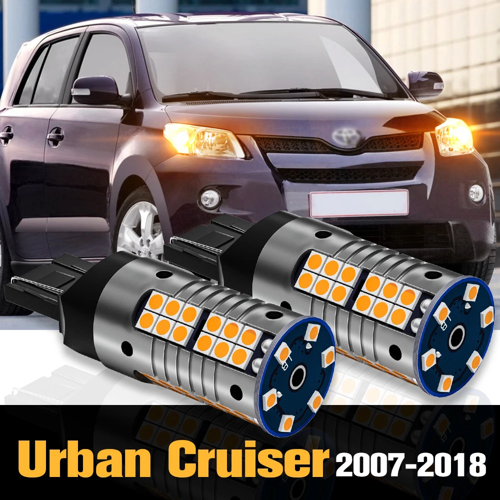 

2pcs Canbus LED Turn Signal Light Lamp Accessories For Toyota Urban Cruiser 2007-2016 2008 2009 2010 2011 2012 2013 2014 2015