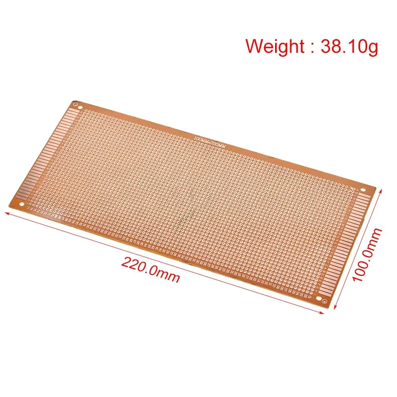 5/10PCS PCB Bakelite Universal Cardboard 10*22CM DIY Bakelite Plate Paper Prototype Board Single Sided Circuit Board