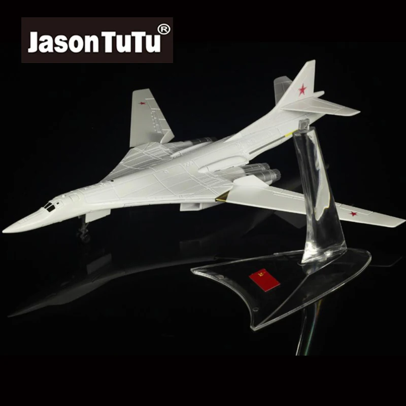 

JASON TUTU 1/200 Scale Alloy Model Diecast Russian Tu-160 Fighter White Swan Bomber Military Aircraft Model Drop shipping