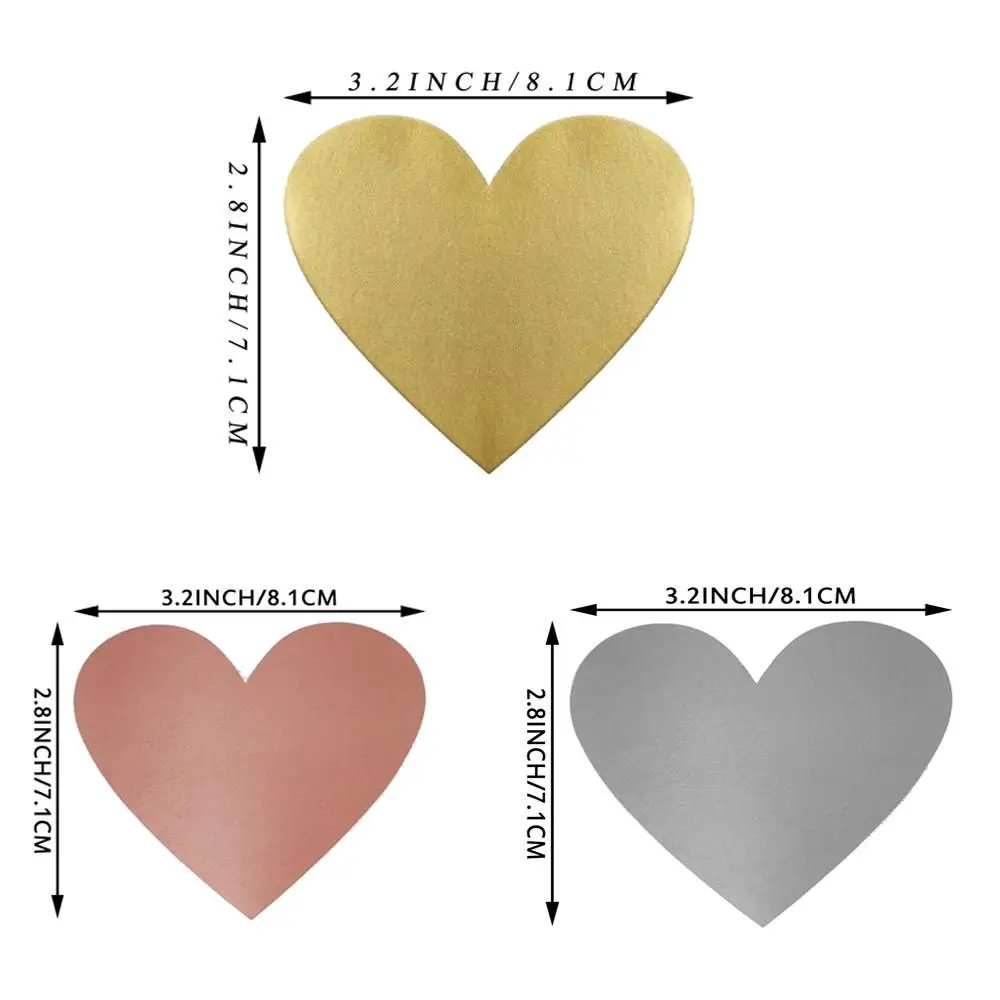 재미있는 게임 파티 용품,  코드 커버, 비즈니스 접착 종이, 사랑 하트 모양 스크래치 오프 스티커 라벨, 롤 카드, 100 개