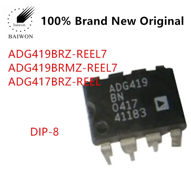 

100% Original IC Chips ADG419BRMZ-REEL7 ADG417BRZ-REEL Analog Switch Multiplexer