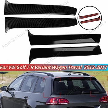 Auto lunotto laterale Spoiler Canard per VW Golf 7 R Variant Wagen Traval Version 2014-2017 Splitter Body kit Sticker Cover Trim