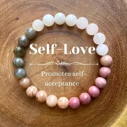 Versatile Energy Healing & Self - Care Bracelet Collection - 18cm (Self - Love Bracelet)