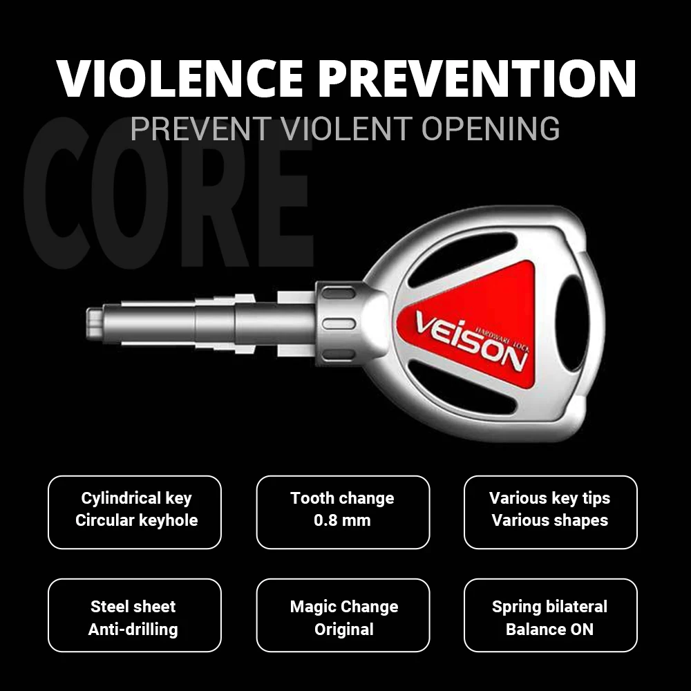 Motorcycle Disc Lock 130DB Bike Security Anti-Theft Brake Rotor Padlock Waterproof