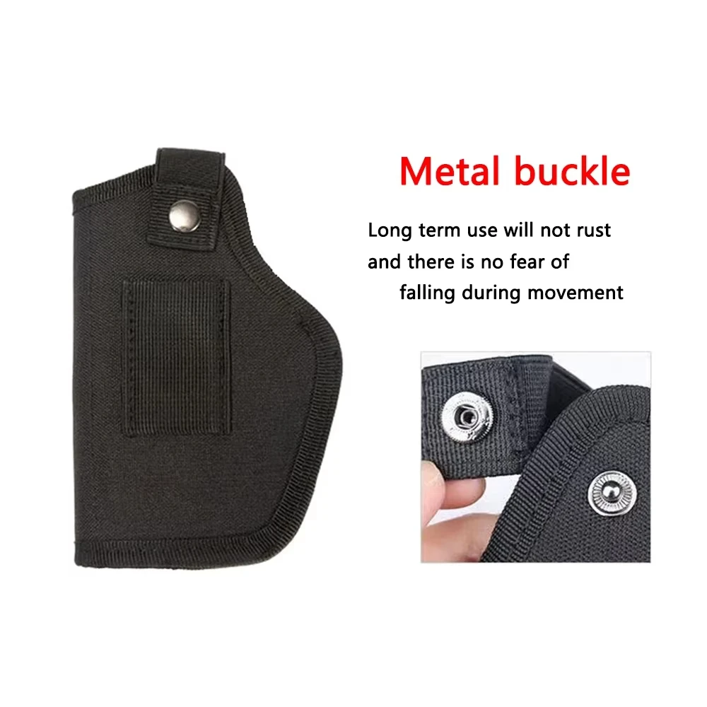 Gun Holster Outdoor Tactical Hunting Holster Nylon Concealed Gun Pouch for Glock Sig Sauer Beretta Kahr IWB