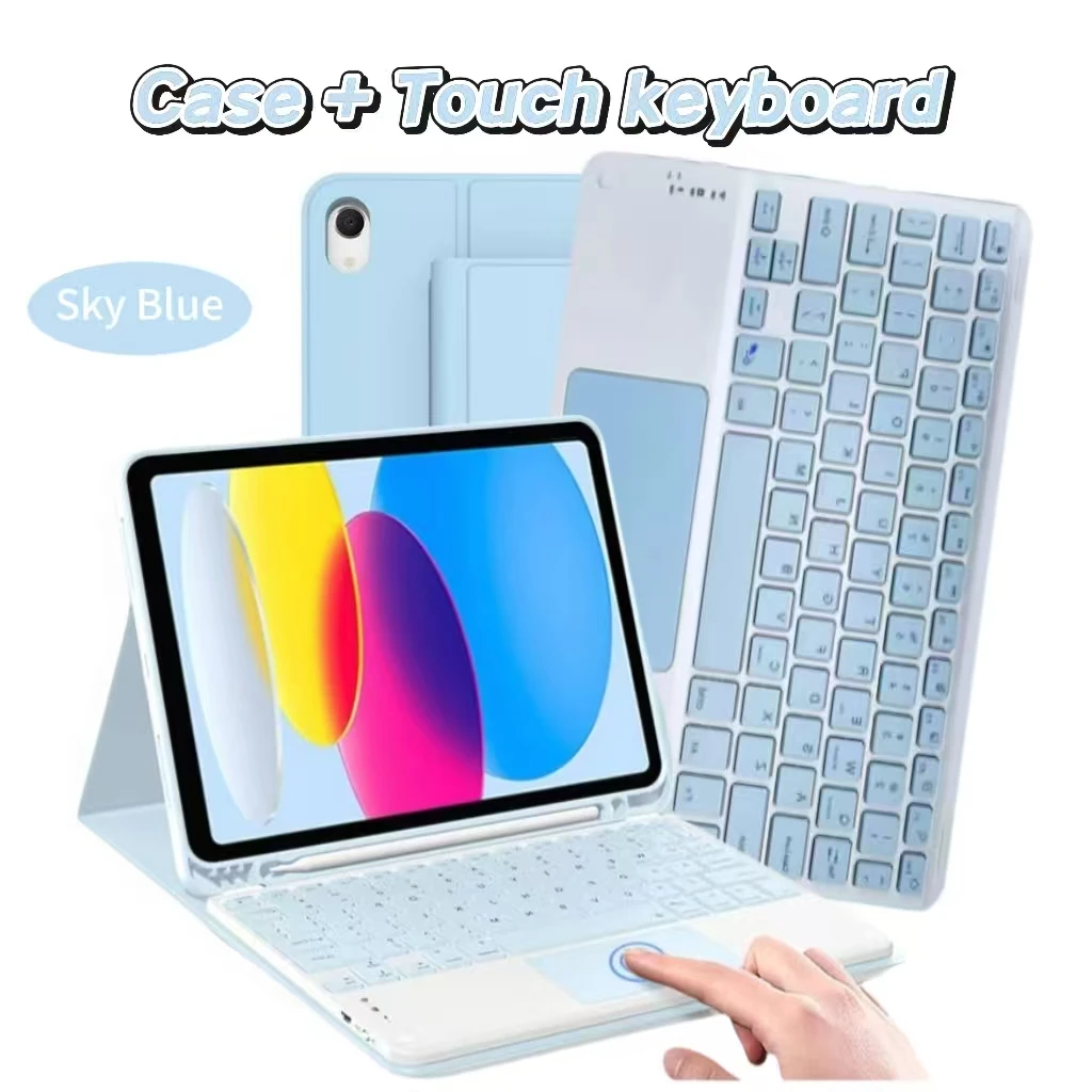 Premium Removable Keyboard Case for Tablets - 11 Inch-Compatible Cover
