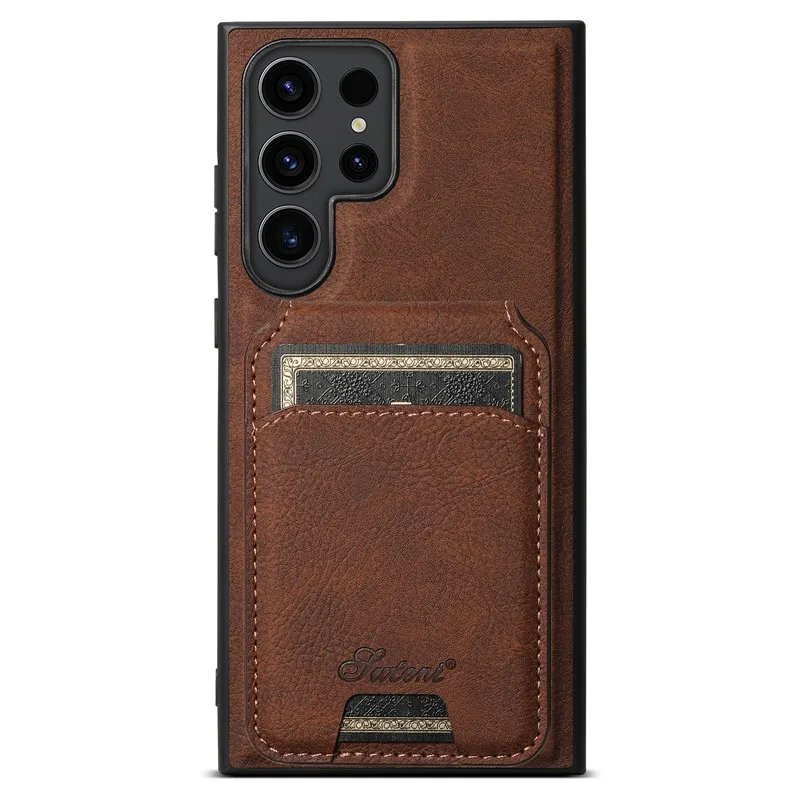 thumbnail image 1 of EUCAGR Luxury Wallet Phone Case Card Holder Leather Magnetic Pocket Cover For Samsung Galaxy S24 S23 S22 Plus Ultra Note 20Ultra, 1 of 5