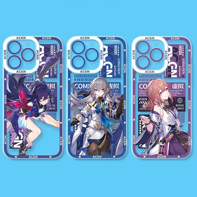 Honkai Star Rail-Themed Protective Phone Case