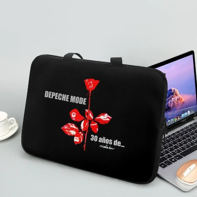 

Depeches band Mode Print Laptop Bag For HP Dell Asus Apple Huawei Universal Travel Handbag For 10.12.13.15.17Inch Computer Case