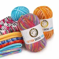 1pc Sweet Soft Cotton Baby Knitting Wool Yarn Thick Yarn Fiber Velvet Yarn Hand Knitting Wool Crochet Yarn for DIY Sweater 1