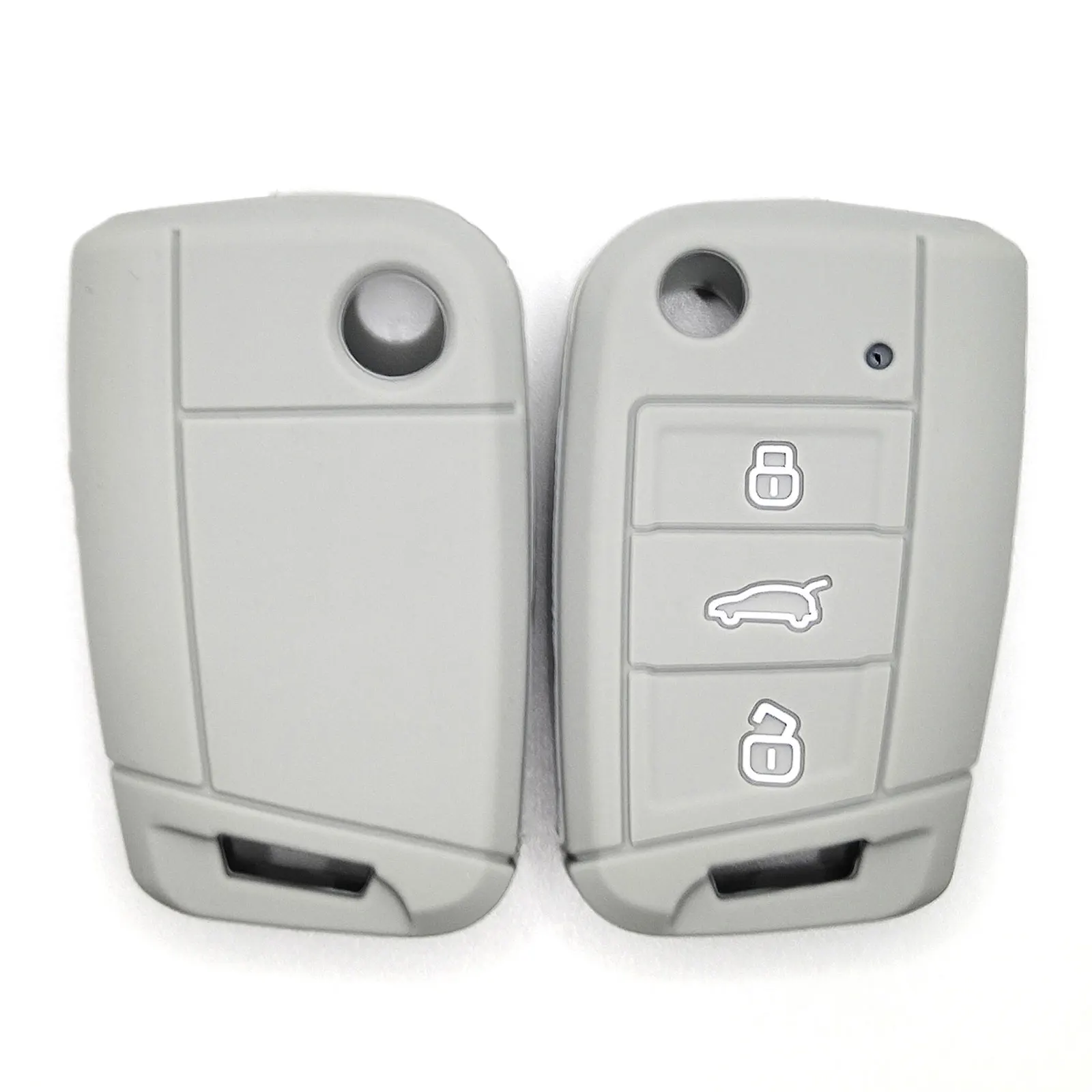 Car Key Cover Case Holder For VW Golf 7 T-Cross Polo T-Roc Skoda Octavia A7 Fabia Leon Rapid Karoq Seat Leon ATECA IBIZA TOLEDO key case key case cover