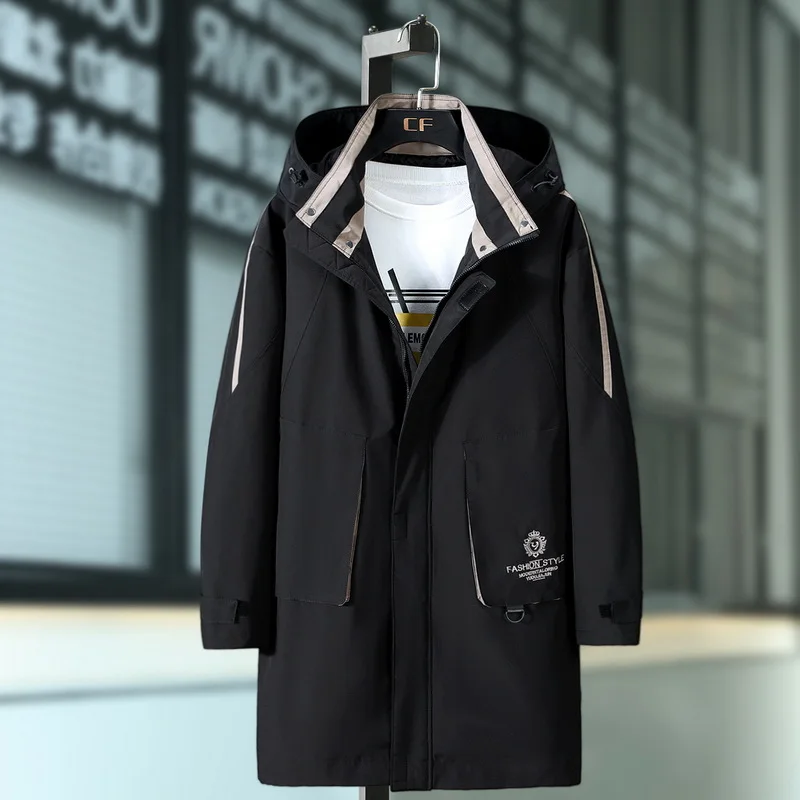 ZOZOWANG New Plus Size 10XL Windproof Winter Jackets Men Waterproof Hoodied Parka Men's Warm Winter Cotton Coat Men Thicken